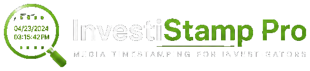 InvestiStamp Pro - Media Timestamping for Investigators